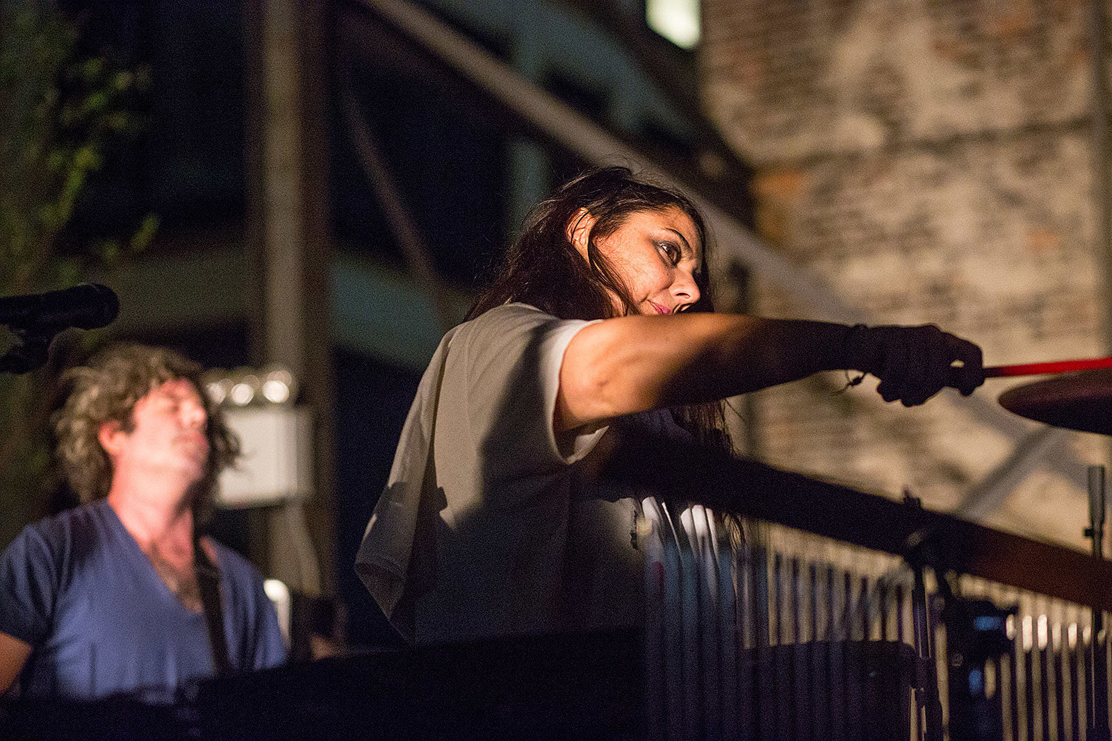 Gang Gang Dance played a rooftop (pics) and Baby’s All Right w/ Alexis Taylor