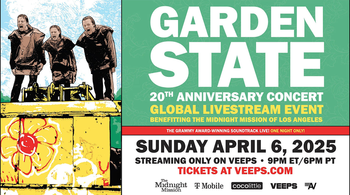 Garden State 20th anniversary show ft. The Shins, Frou Frou, Iron & Wine, more announces stream on Veeps