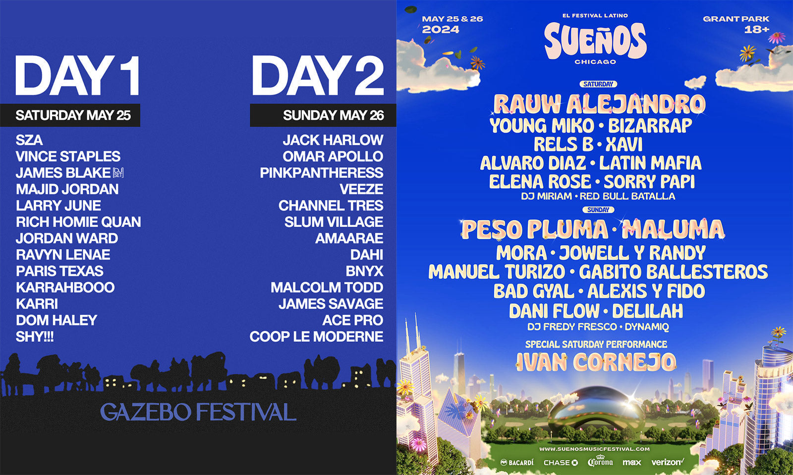 Sueños & Movement Detroit evacuated, Gazebo Festival cancels day 2 over severe weather