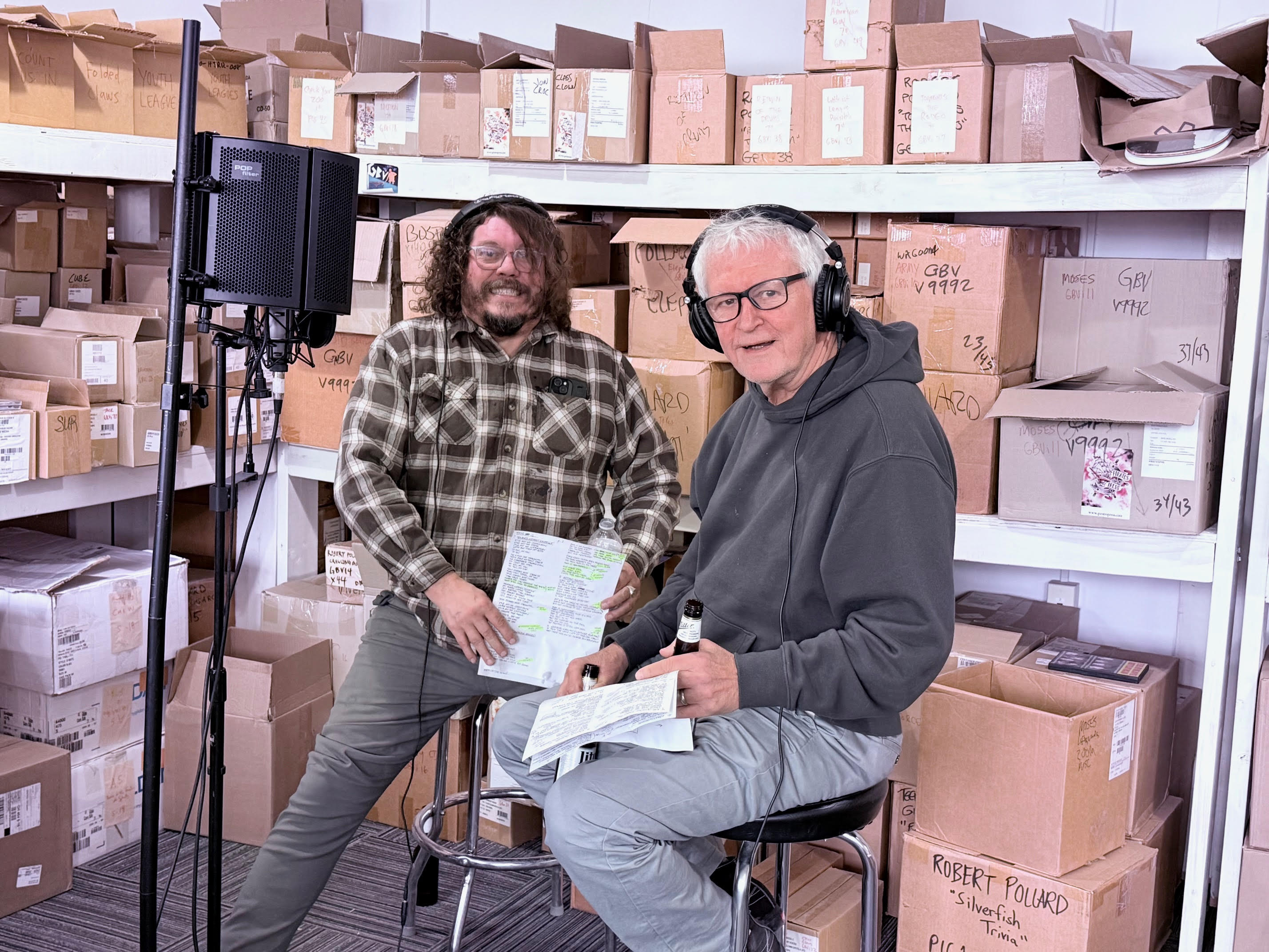 See in-studio photos of Guided By Voices recording new album ‘Crawlspace of the Pantheon’