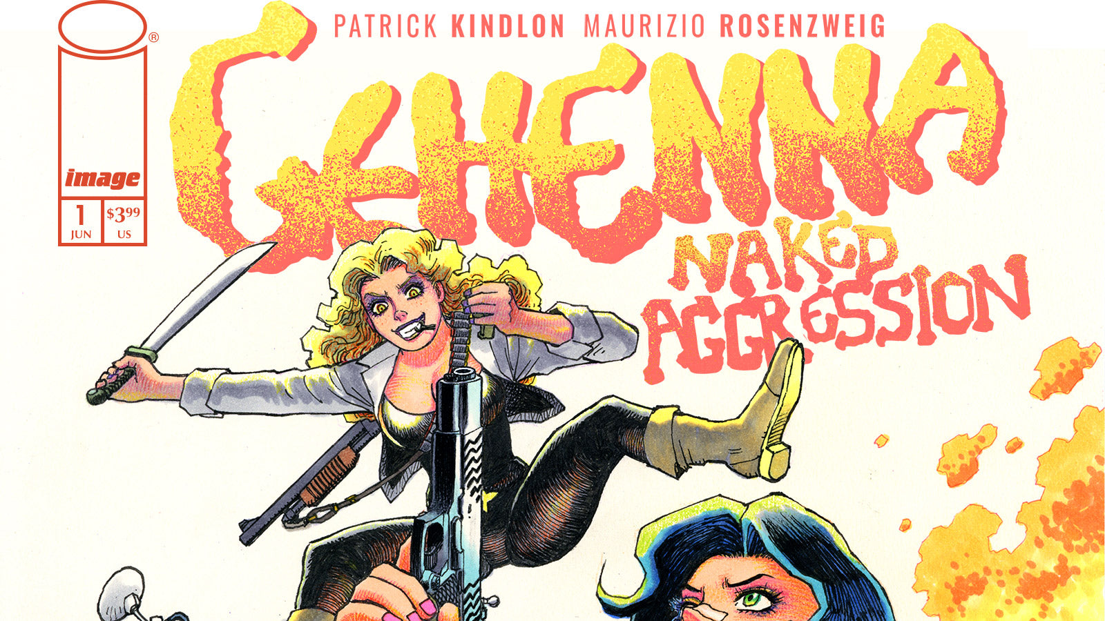 Drug Church’s Patrick Kindlon announces new comic series, ‘Gehenna: Naked Aggression’