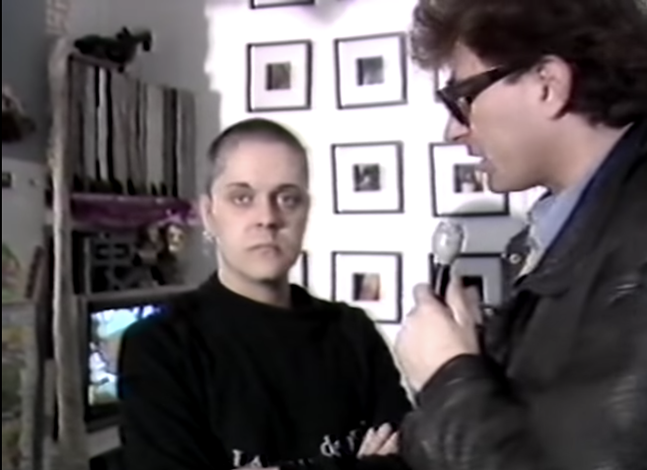 watch this classic Genesis P-Orridge interview & Psychic TV “Godstar” video