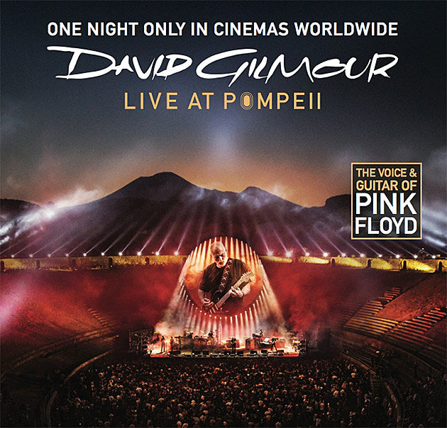 ‘David Gilmour: Live At Pompeii’ screening in theaters for 1 night only in September