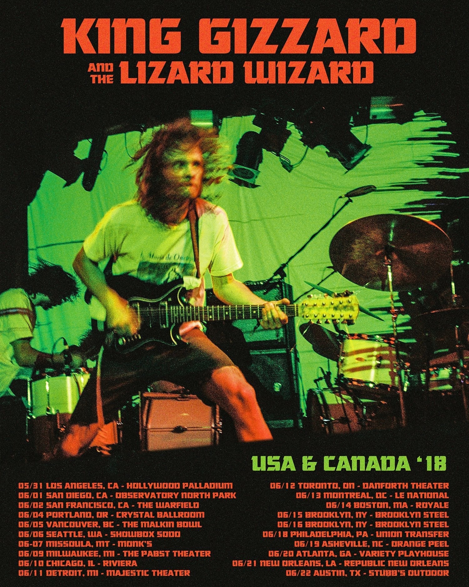 King Gizzard & The Lizard Wizard announce North American tour