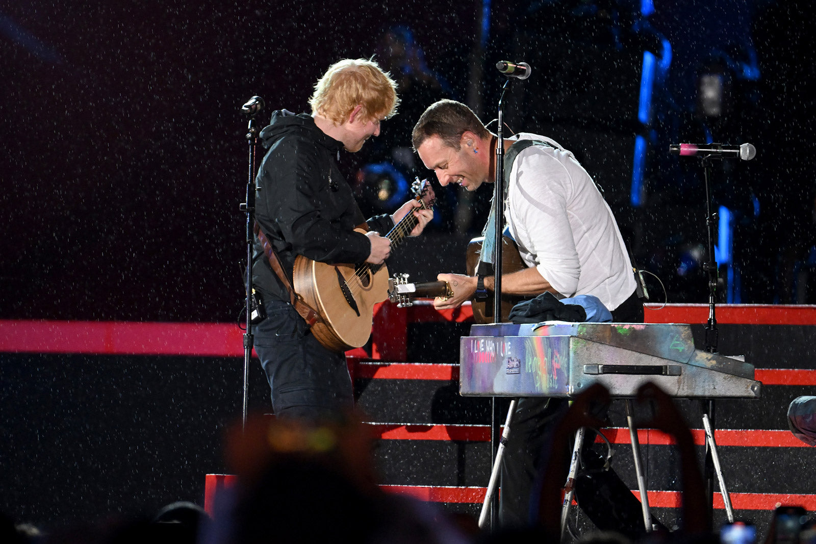 Global Citizen 2024 had Post Malone, Doja Cat, Ed Sheeran & Chris Martin, and more (pics, video)