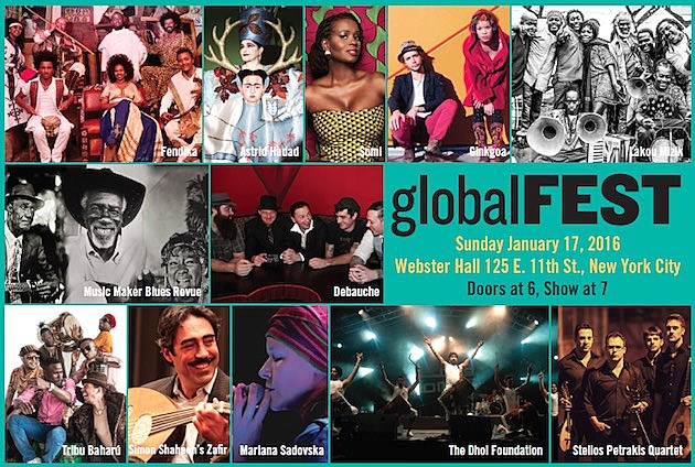 globalFEST 2016 is this month — listen to a playlist of this year’s performers