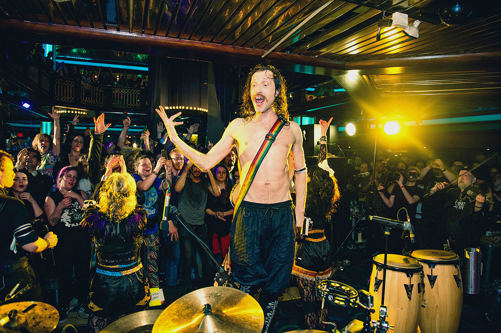 Gogol Bordello & DeVotchKa celebrated American immigration on a cruise (pics)