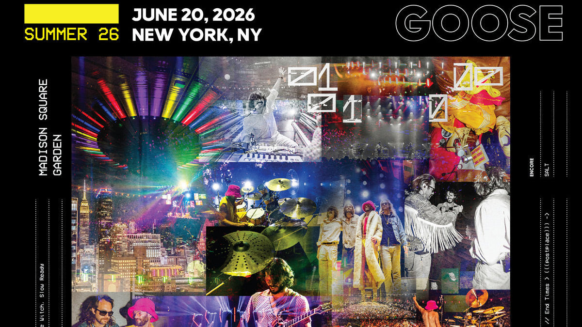 Goose pay tribute to Paul Kueker, who fell to his death at their MSG show, at Central Park