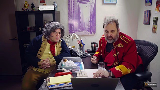 Jack Black plays Beethoven in first ep of ‘Great Minds w/ Dan Harmon’; Paul Scheer visits ‘The Crossroads of History’ (watch)