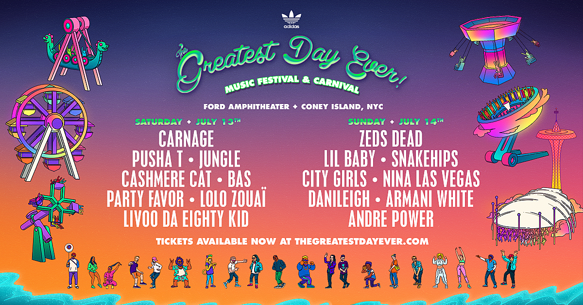Greatest Day Ever reveals 2019 set times