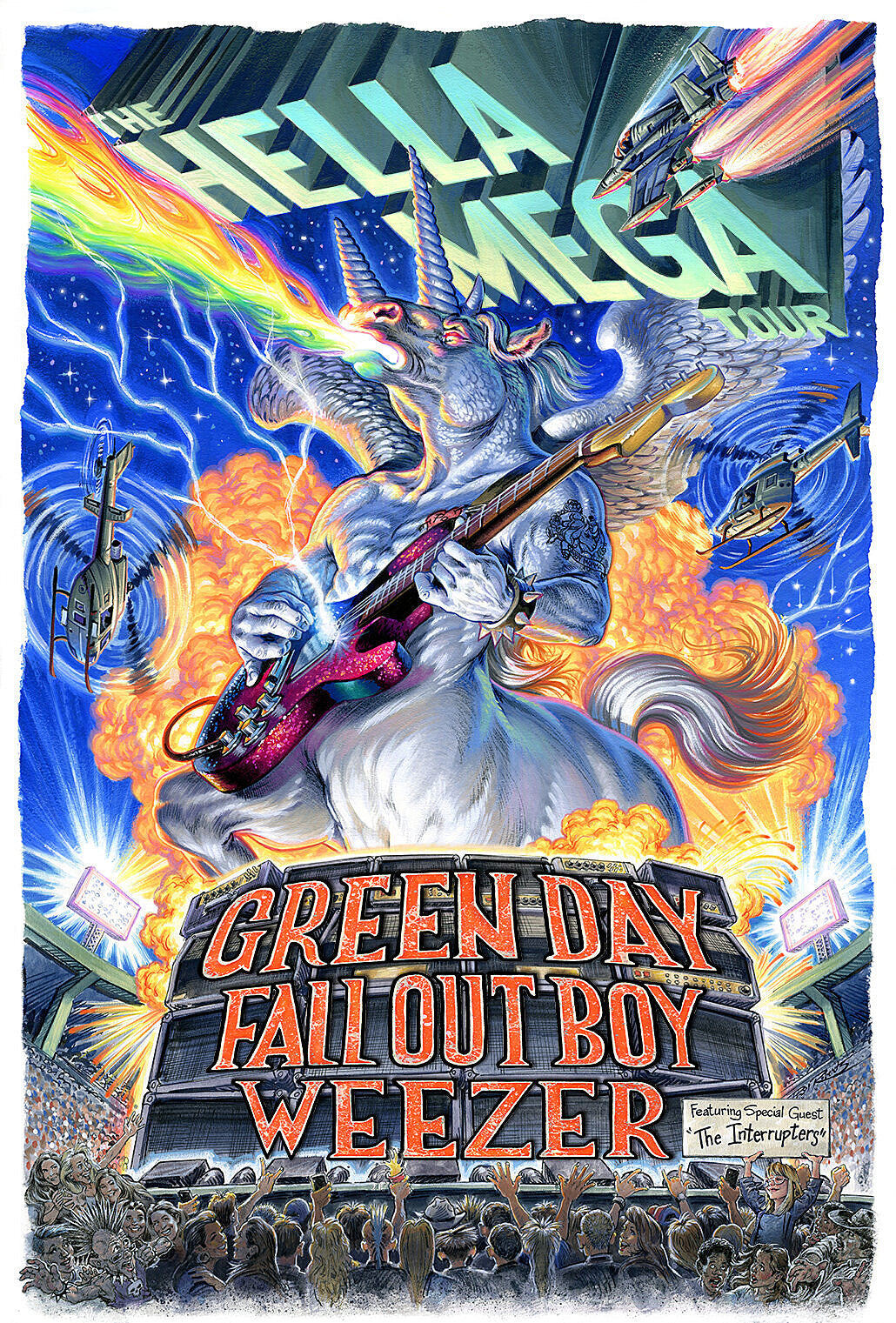 Green Day, Fall Out Boy & Weezer expand 2021 Hella Mega Tour