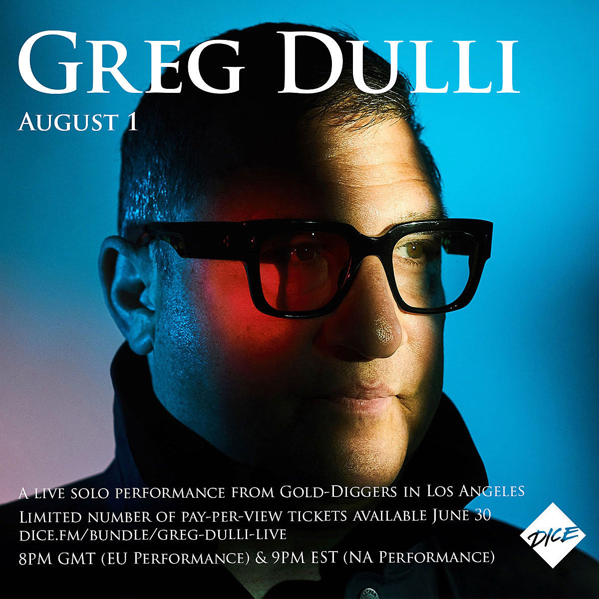 Greg Dulli playing livestream shows in August