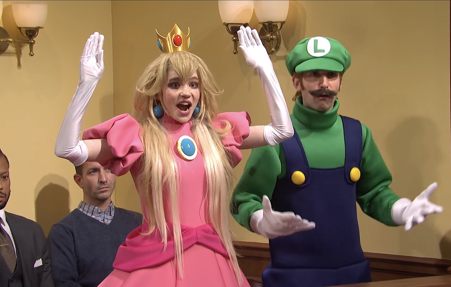 Watch Grimes play Super Mario’s Princess Peach on Elon Musk-hosted SNL (with Miley Cyrus too)