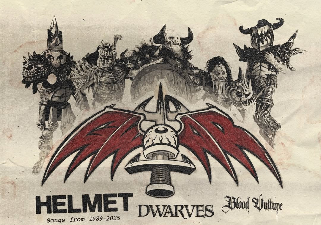 GWAR announce 40th anniversary tour with Helmet, Dwarves & Blood Vulture