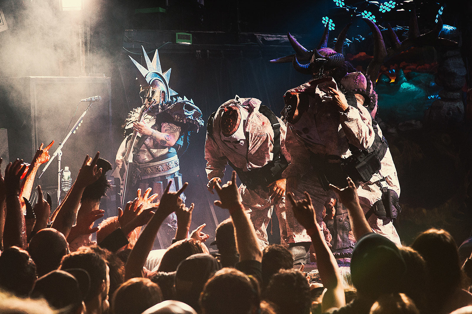 GWAR made a bloody mess on Halloween at Irving Plaza with Ghoul & Doyle (pics)