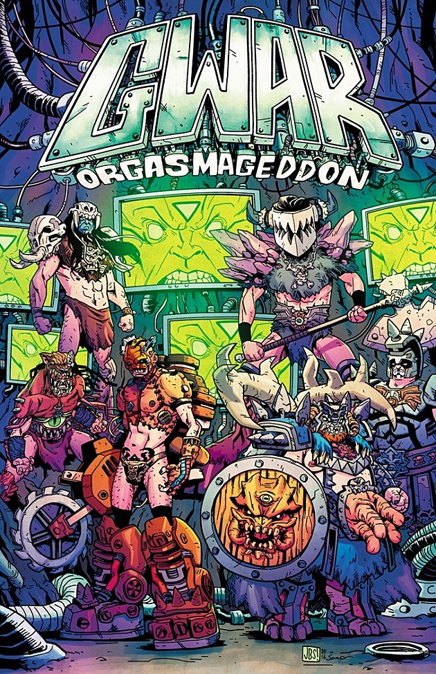 GWAR launch comic Kickstarter, signing books at Rough Trade before House of Vans, playing Howard Stern Wrapup Show