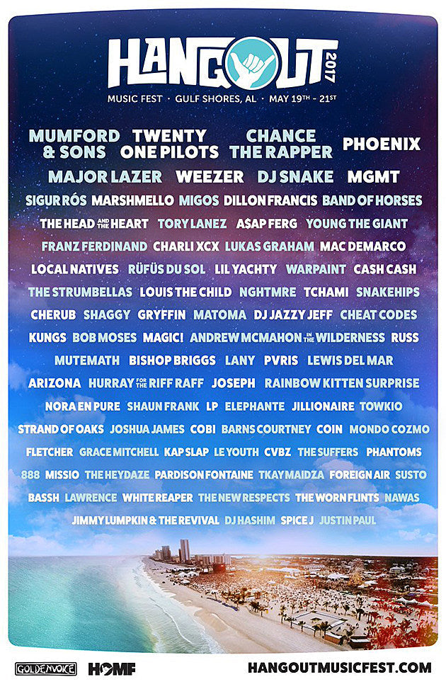 Frank Ocean replaced by Phoenix at Hangout Fest (updated lineup)