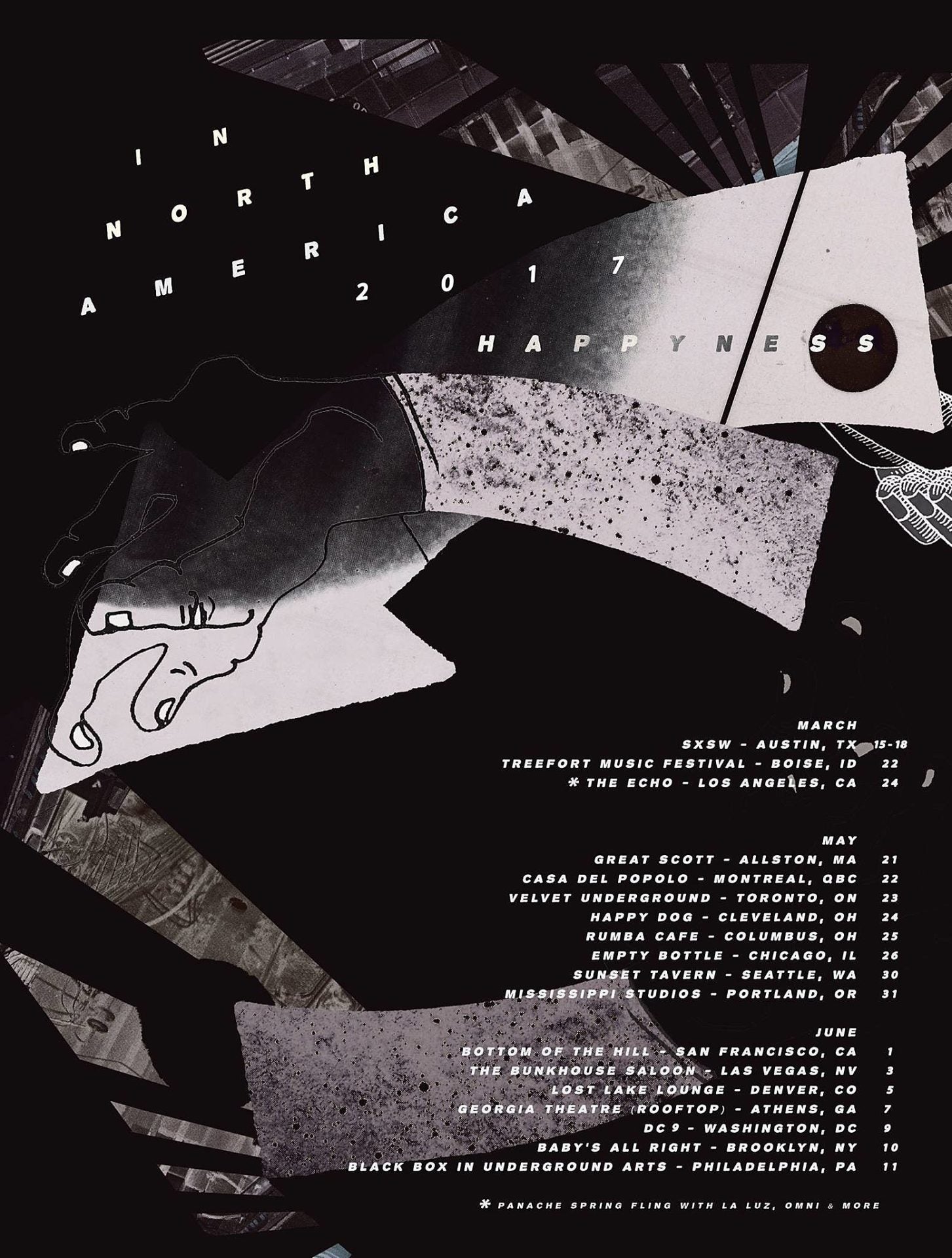 Happyness announce spring North American tour