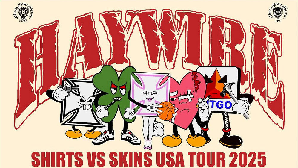 Haywire announce huge 2025 US tour