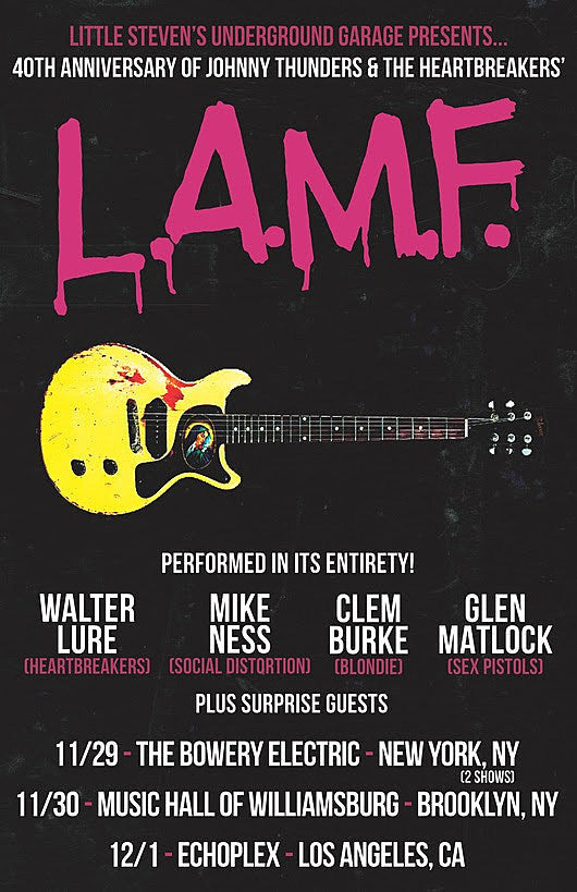 ‘L.A.M.F’ tribute happening with members of Blondie, Social Distortion & more