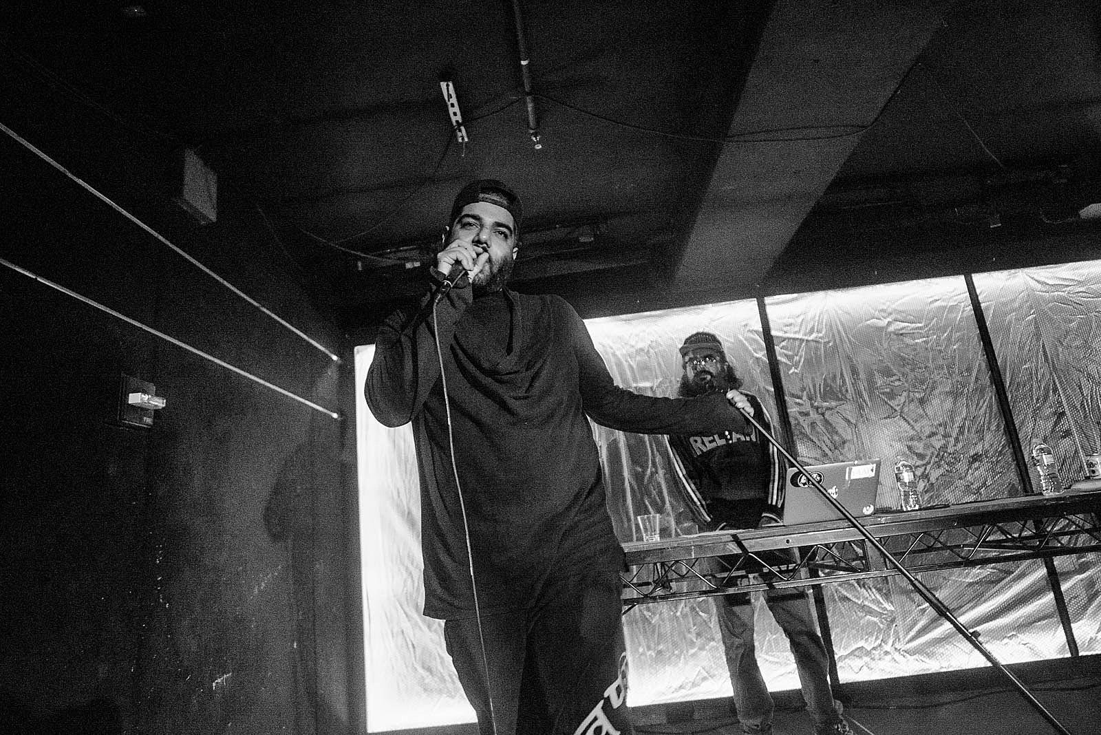 Heems played a solo set at Elsewhere, debuted a new song (pics)