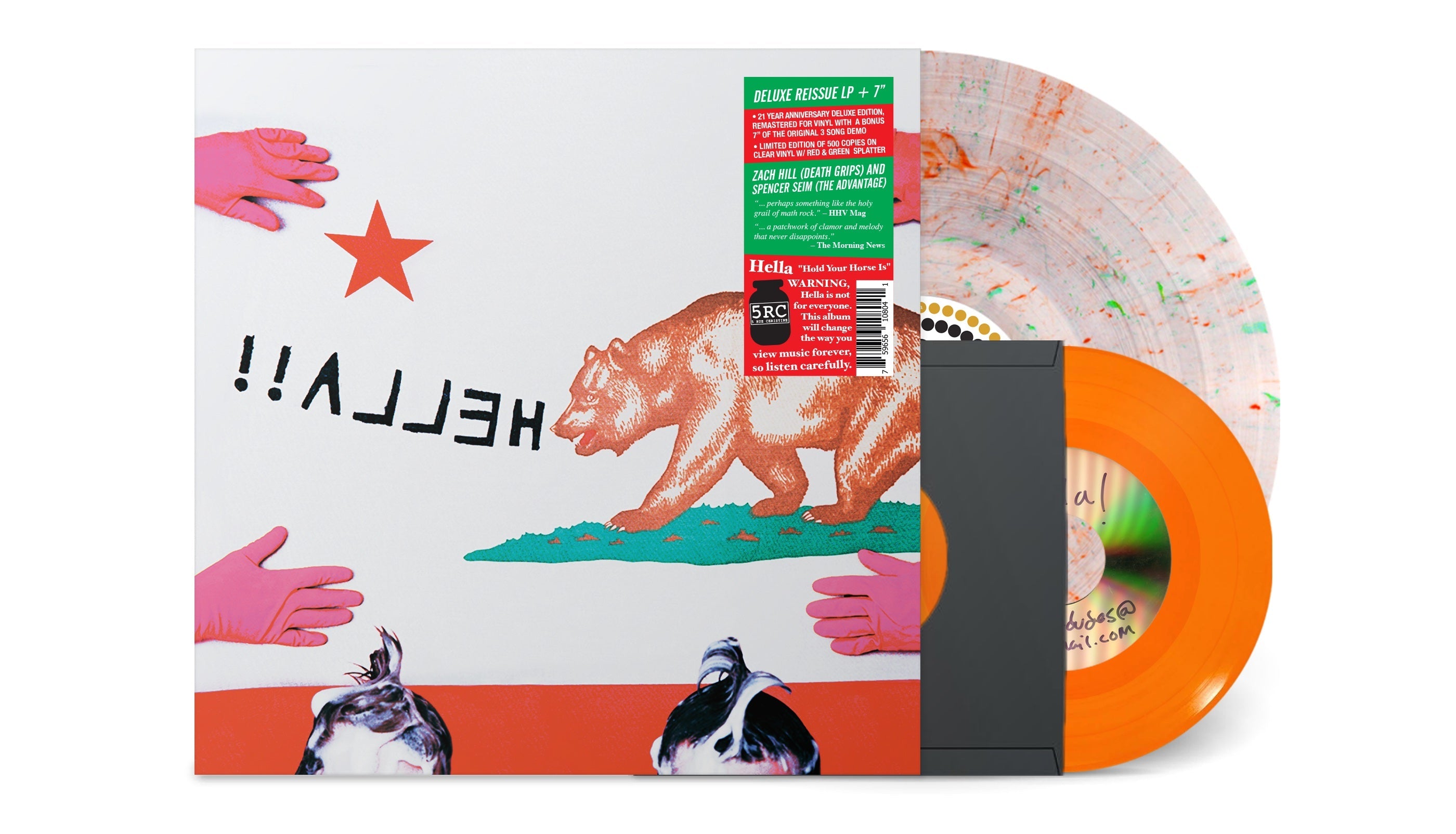 Hella’s ‘Hold Your Horse Is’ gets deluxe 21st anniversary reissue (exclusive color vinyl)