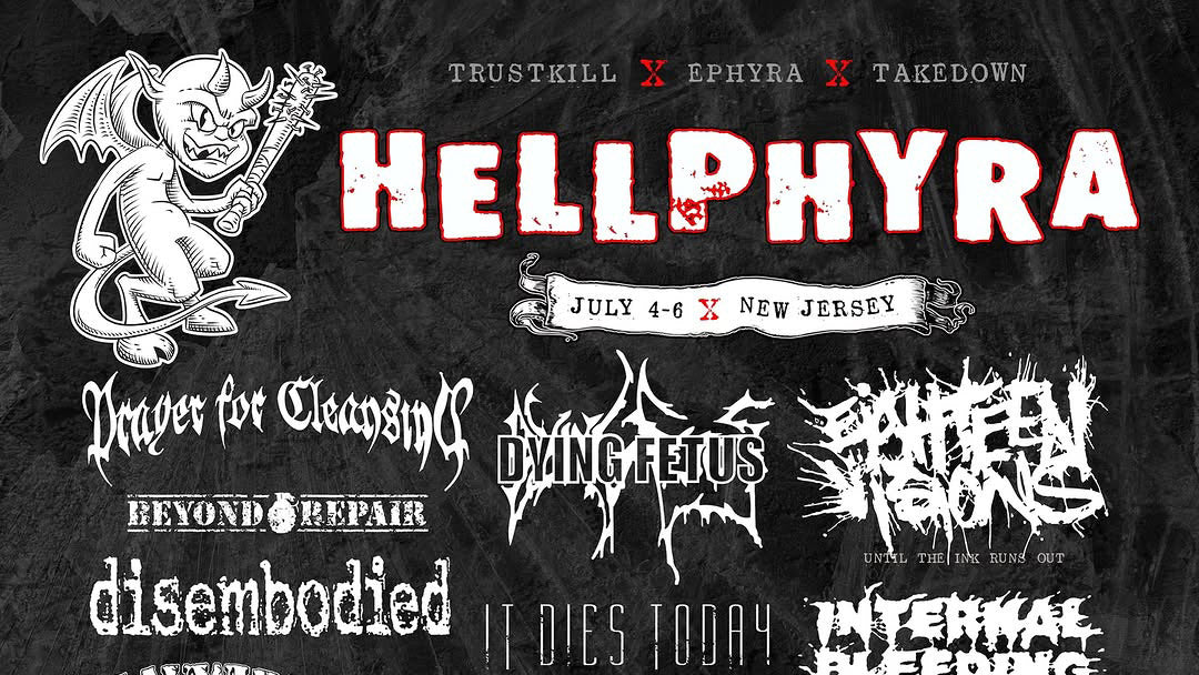 NJ’s Hellfest returns w/ Prayer for Cleansing, Dying Fetus, Eighteen Visions, Haywire, Balmora, a NJHC showcase & more