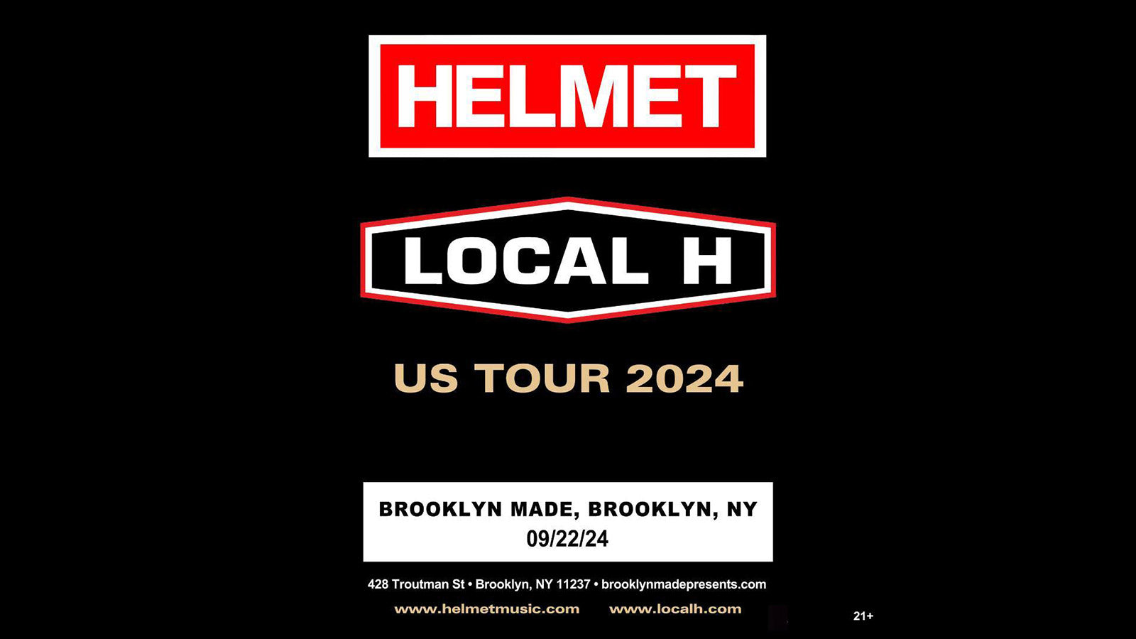 Helmet with Local H at Brooklyn Made on BV Presale (password here)