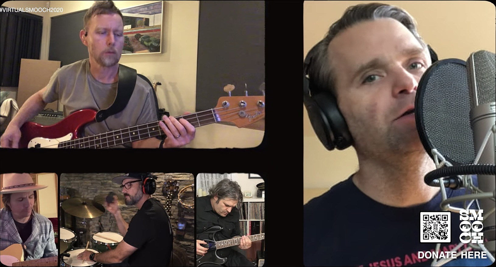 watch Ben Gibbard, Isaac Brock, Mark Lanegan & Duff McKagan cover country classic “Highwayman”