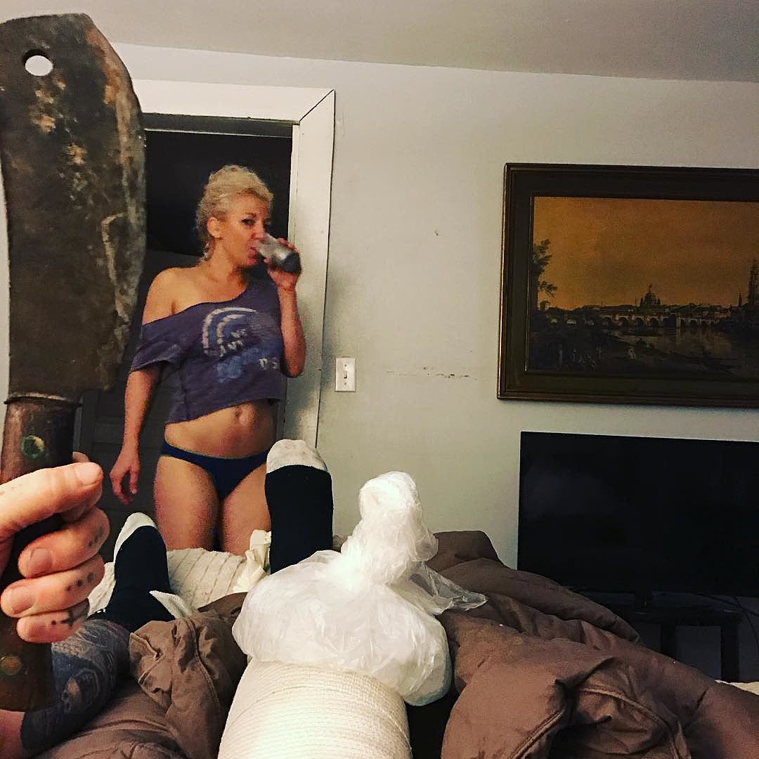 Giraffe Tongue Orchestra cancels tour after Brent Hinds broke his leg