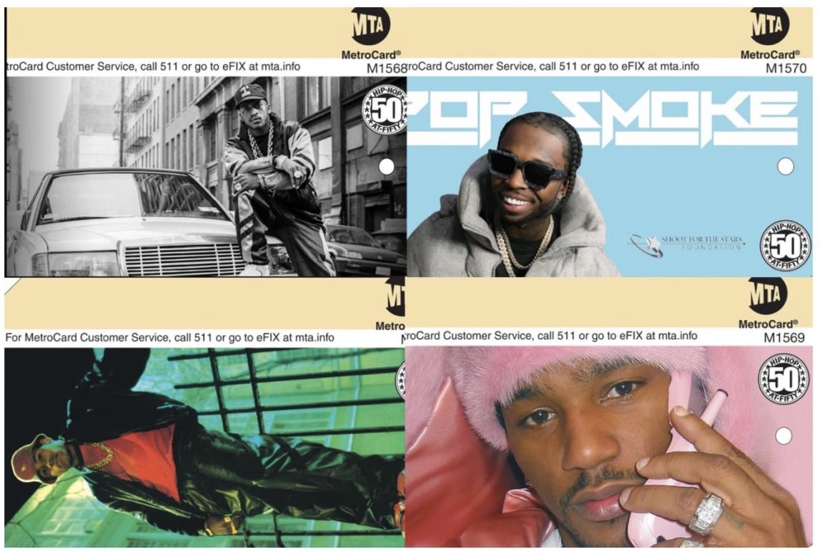 LL Cool J, Pop Smoke, Rakim & Cam’ron get limited MetroCards