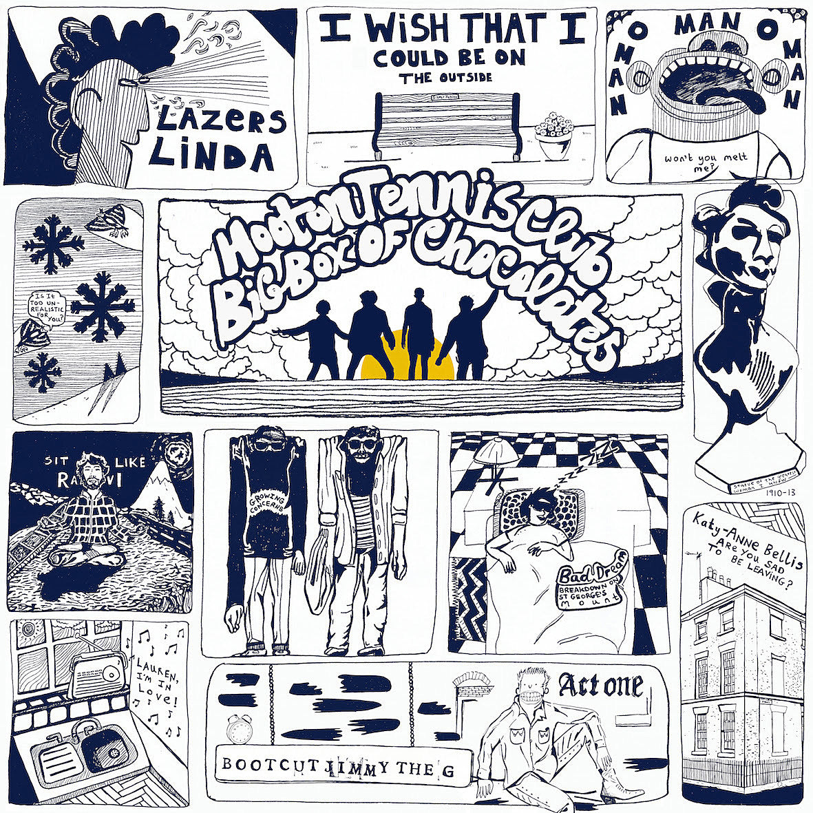 Hooton Tennis Club releasing ‘Big Box of Chocolates,’ share “Katy-Anne Bellis” single