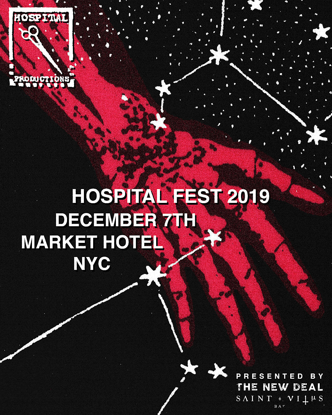 Hospital Productions Fest 2019 happening at Market Hotel, tickets on sale