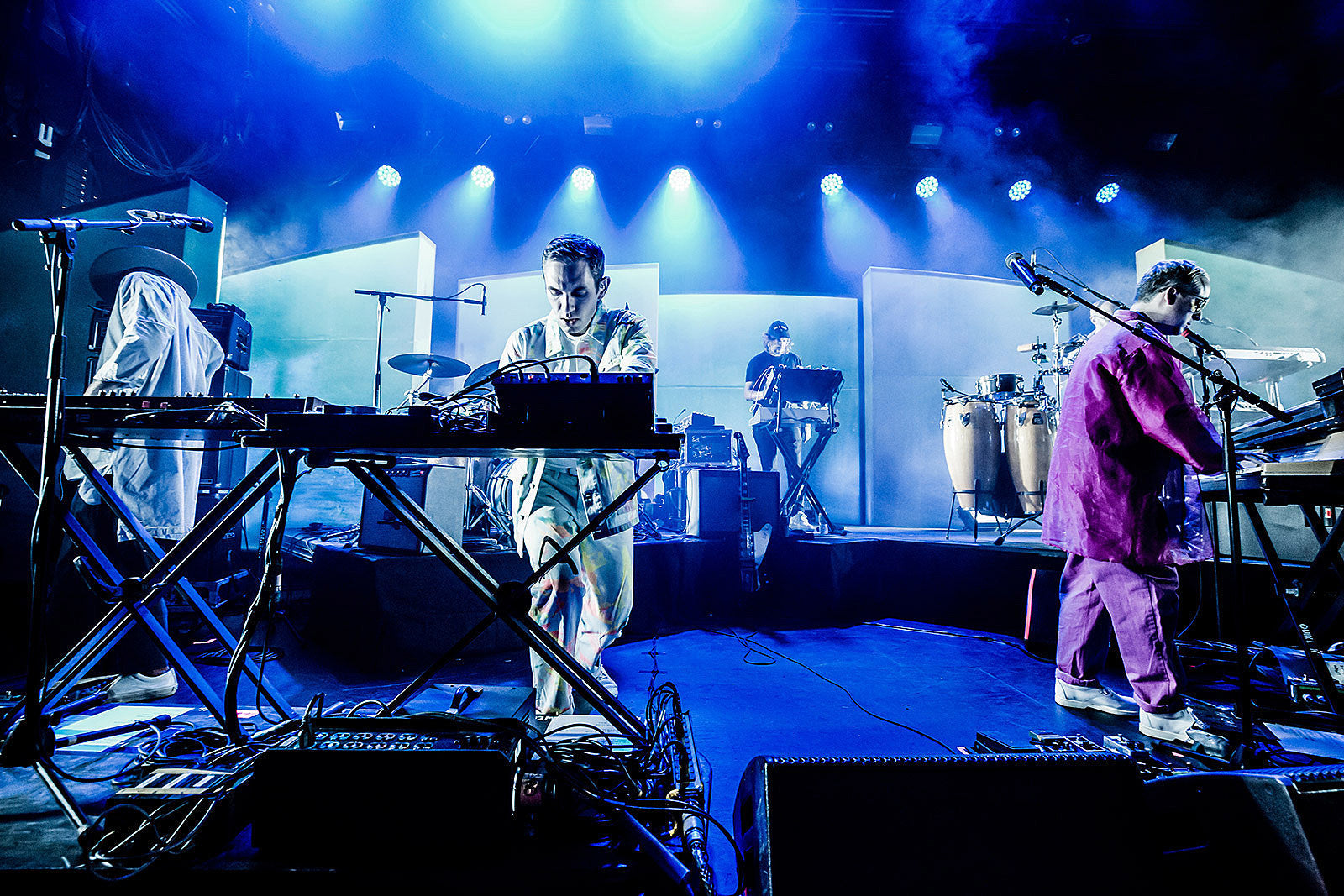 Hot Chip began North American tour at Brooklyn Steel w/ Holy Fuck (pics, setlist)