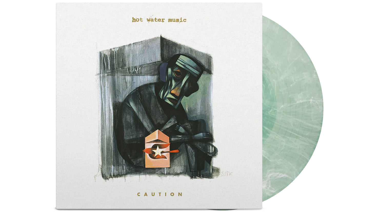 New exclusive vinyl: Hot Water Music – ‘Caution’ (frosted coke bottle LP)