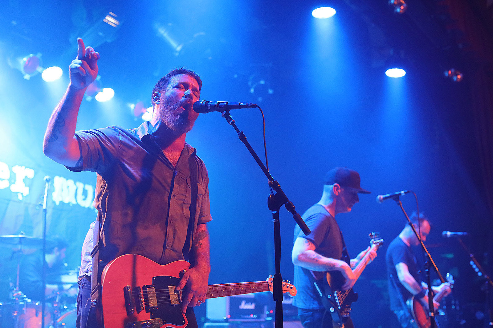 Hot Water Music played Warsaw w/ Pete of Bouncing Souls, Strike Anywhere, Big Jesus (pics)