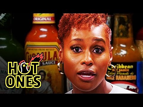 watch Issa Rae rap and talk about Cardi B on ‘Hot Ones’