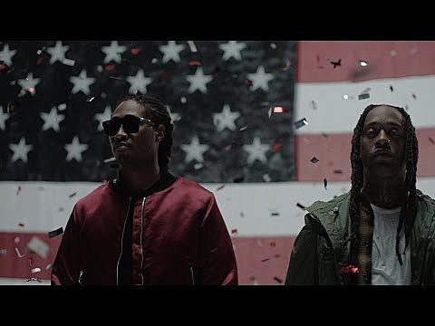 Ty Dolla $ign & Future dance in front of an American flag in “Campaign” video