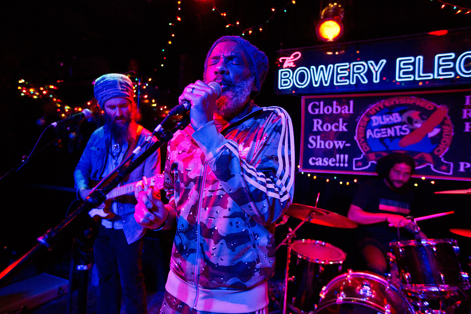 HR of Bad Brains, not in the Rock n Roll Hall of Fame, played Bowery Electric (pics)
