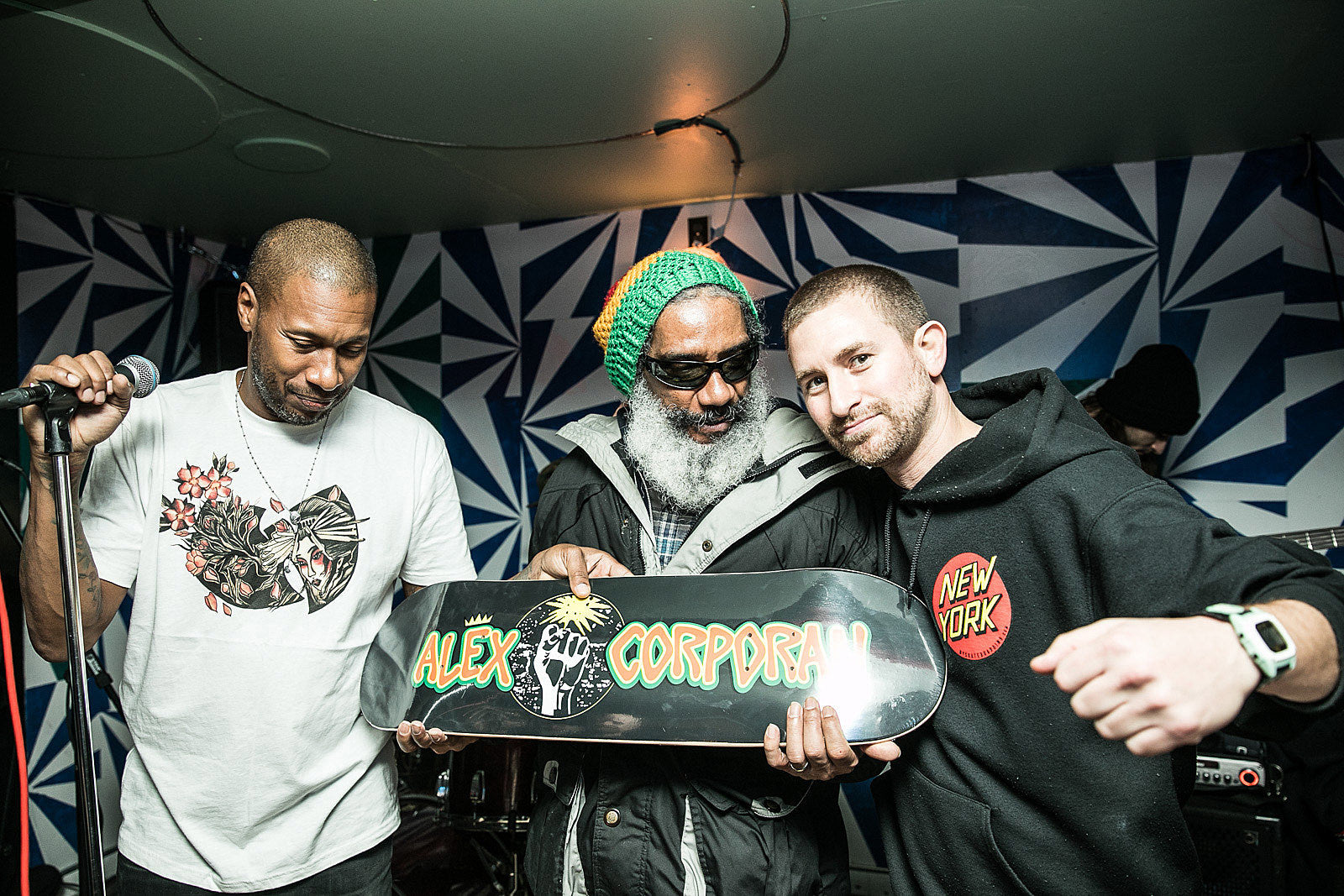 H.R. of Bad Brains played a party at Max Fish (pics)