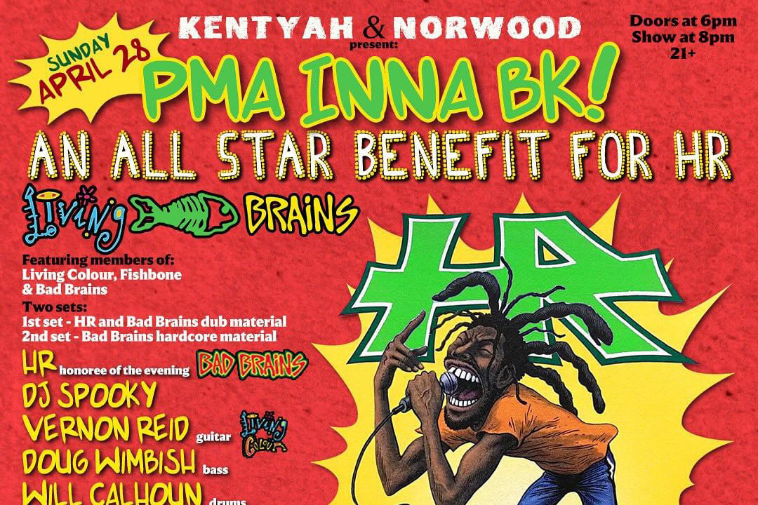 Living Colour & Fishbone members to cover Bad Brains at H.R. benefit in NYC
