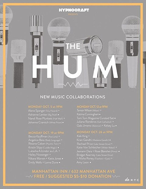 The Hum returning in October w/ Kaki King, Half Waif, Emily Wells, Ava Luna members & more