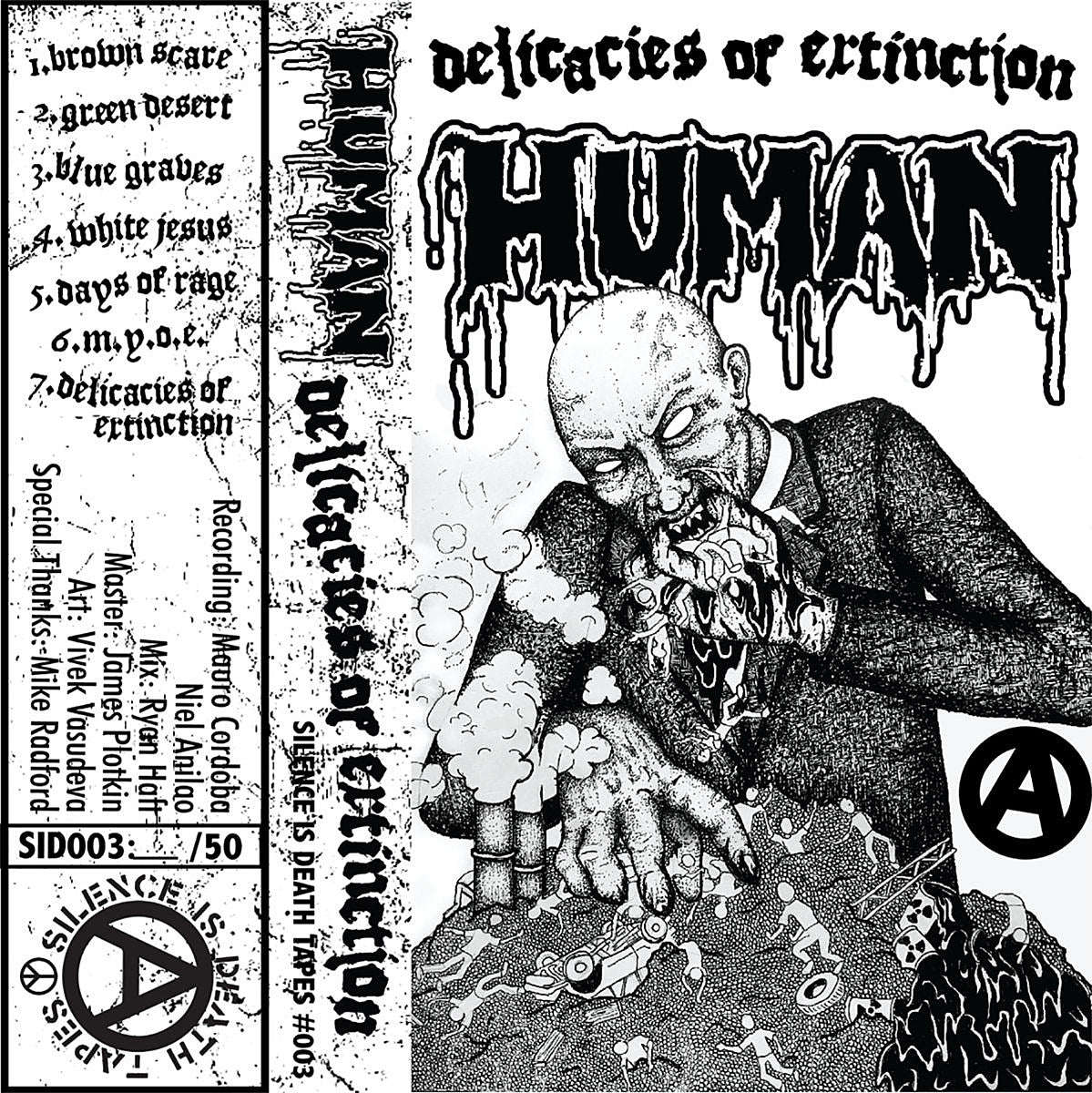 Human offer up a furious hardcore/death metal hybrid on debut EP (stream 2 tracks)