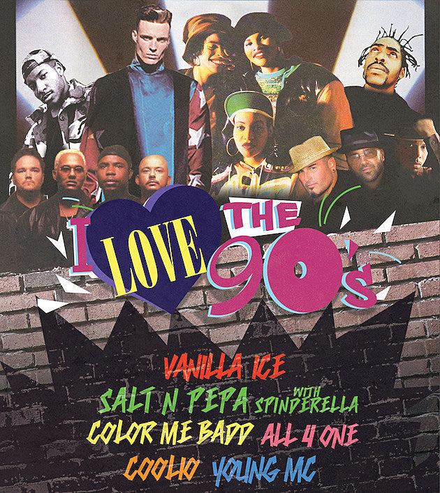 you can finally hear “Shoop,” “Ice Ice Baby,” “Bust a Move,” “I Wanna Sex You Up,” & “Gangsta’s Paradise” all on 1 tour