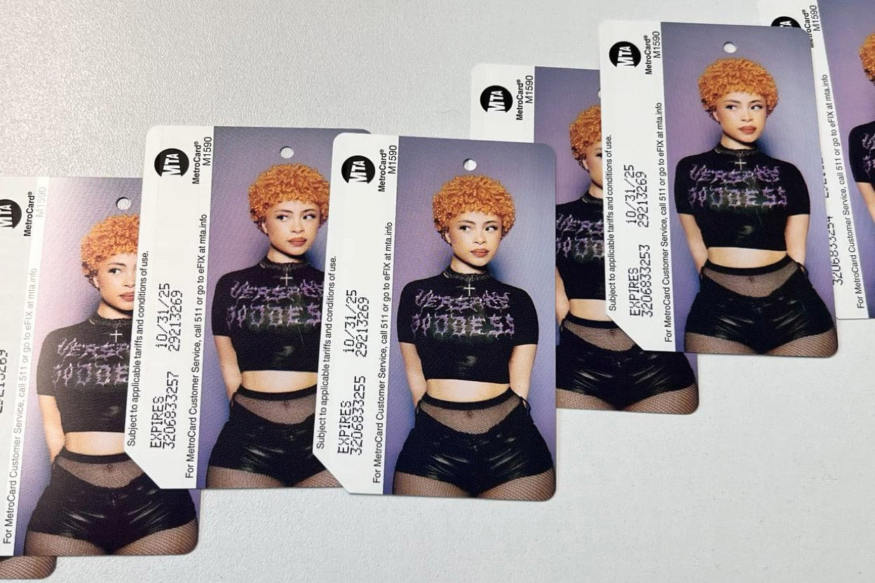 Ice Spice gets limited edition MetroCard