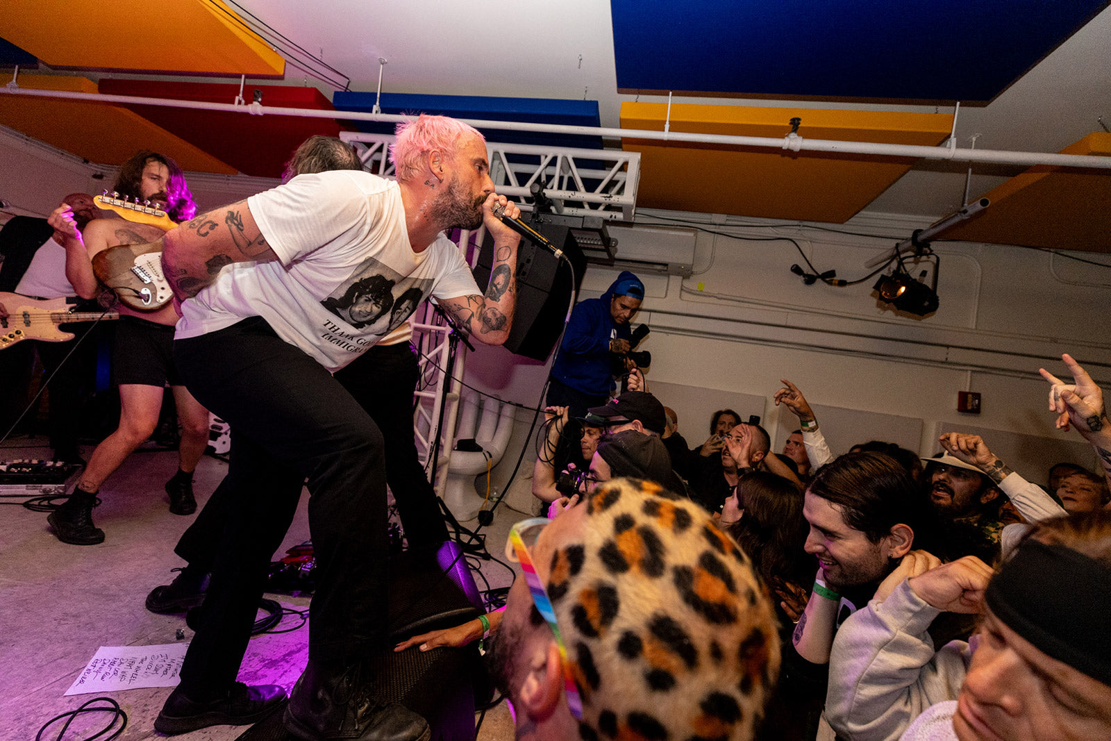 IDLES turned Night Club 101 into The Pyramid Club for sweaty surprise ‘Caught Stealing’ show (pics, setlist, video)