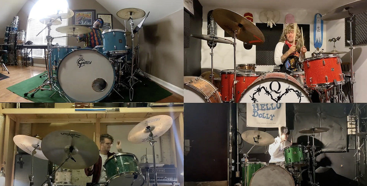 27 punk drummers cover “We Are The World” for Inauguration Day
