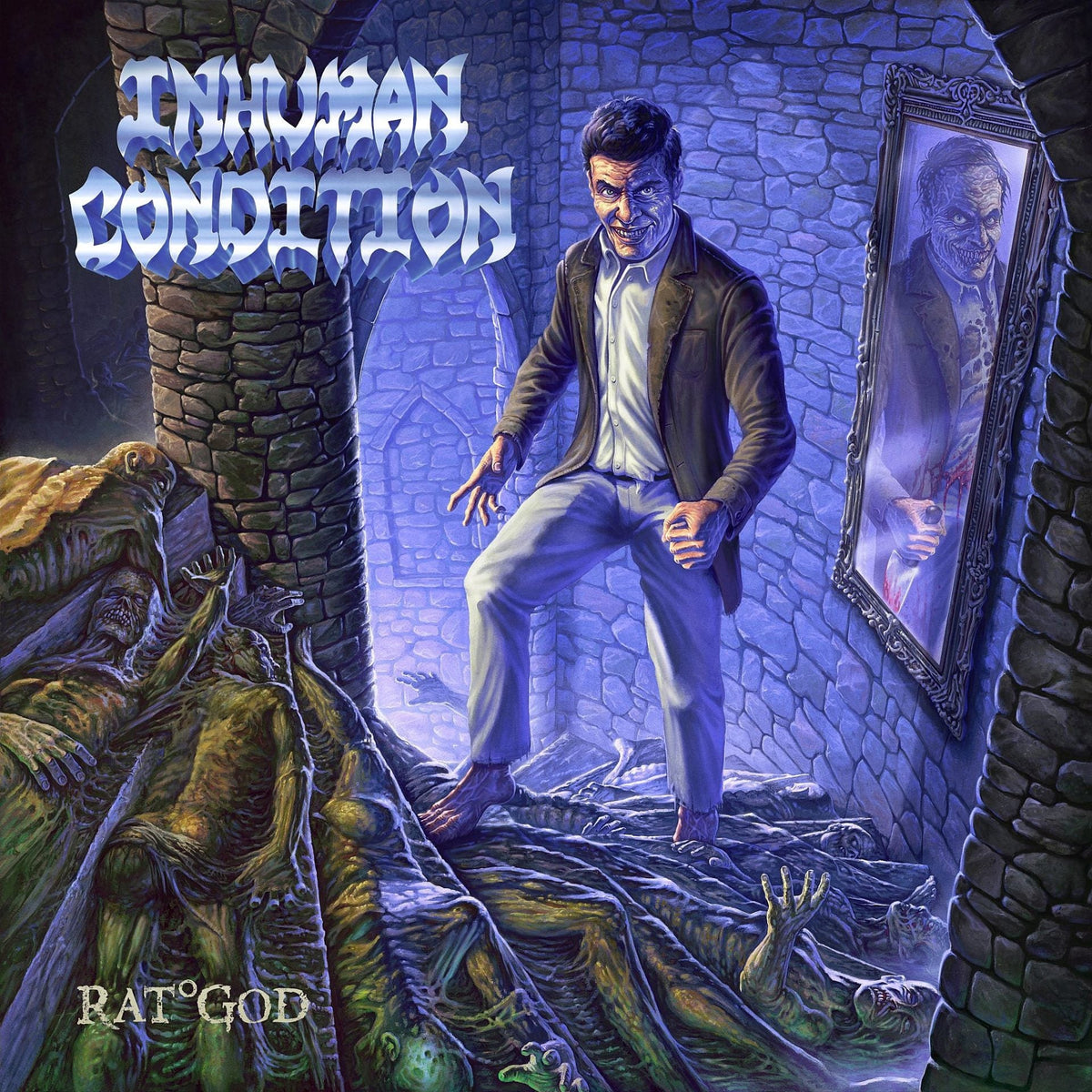 Inhuman Condition (ex-Massacre, Death, Obituary) share “Euphoriphobia” off debut LP