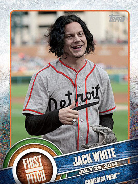 Jack White gets his own Topps baseball card