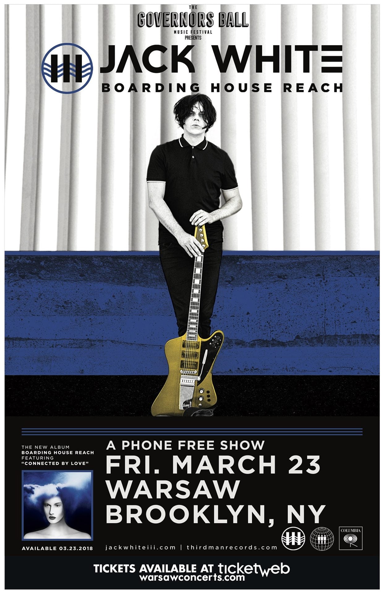 Jack White playing intimate NYC & LA record release shows next week